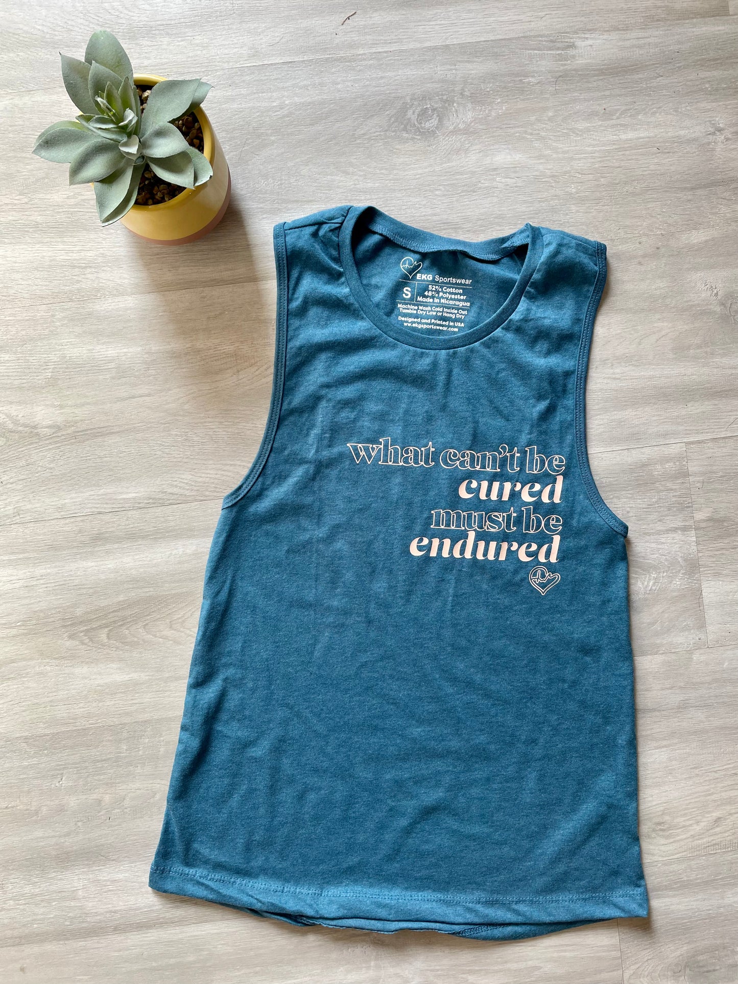 What Can't Be Cured Muscle Tank